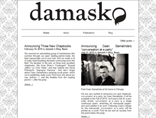 Tablet Screenshot of damaskpress.com